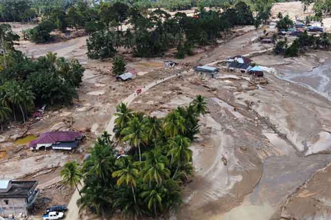 ආපදාවෙන් සිදුවූ පාඩුව ගැන හෙළිදරව්වක්