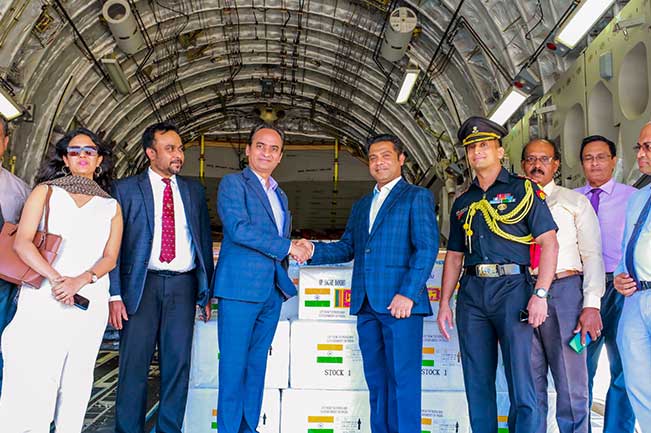 ඉන්දියාවෙන් ශ්‍රී ලංකාවට තවත් වියළි සළාක තොගයක්