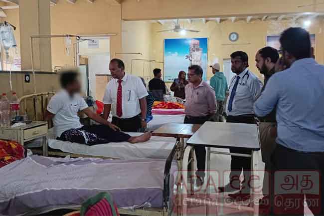 ත්‍රිවිල් රියදුරෙක් වෛද්‍යවරයෙකුට පහරදී බදුල්ල රෝහලේ වර්ජනයක්