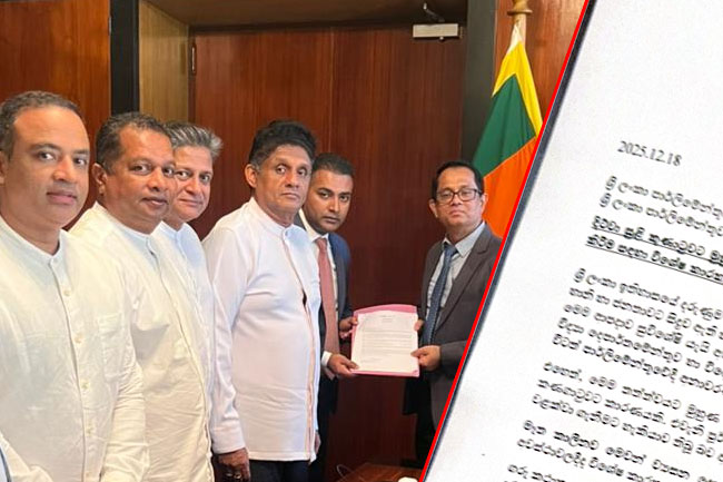 'දිට්වා' ට මුහුණදෙන්න සූදානමක් නොතිබීම ගැන සොයන්න විශේෂ කාරක සභාවක් ඉල්ලයි