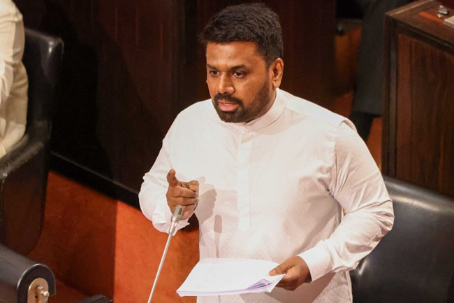 ජනපති අද පාර්ලිමේන්තුවට