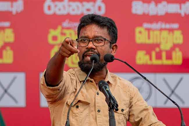 ගංජා වැටලීම කළ පොලිස් නිලධාරියාට මාලිමා මන්ත්‍රී ශාන්තගෙන් ප්‍රහාරයක්