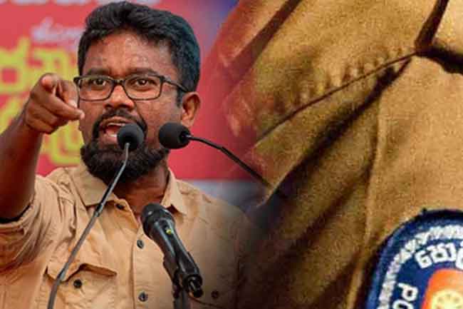 මාලිමා මන්ත්‍රී ශාන්තගේ සිද්ධියට සම්බන්ධ පොලිස් නිලධාරියා අත්අඩංගුවට