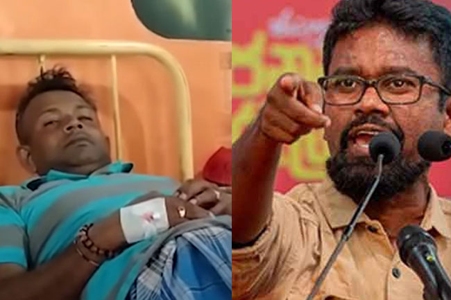 මාලිමා මන්ත්‍රී ශාන්තගේ සිද්ධිය සම්බන්ධයෙන් අත්අඩංගුවට ගත් පොලිස් නිලධාරියාට ඇප