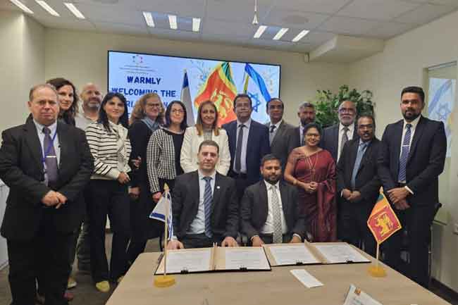 ඊශ්‍රායලයේ නව රැකියා අවස්ථා මෙරටට ලබා ගැනීමට සාකච්ඡාවක්