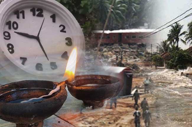 සුනාමියට වසර 21ක් - අද පෙ.ව. 9:25ට මිනිත්තු 2ක නිශ්ශබ්දතාවයක්