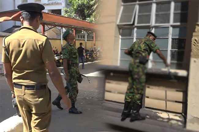 මහනුවර දිස්ත්‍රික් ලේකම් කාර්යාලයේ බෝම්බ බිය ගැන පොලීසියෙන් නිවේදනයක්