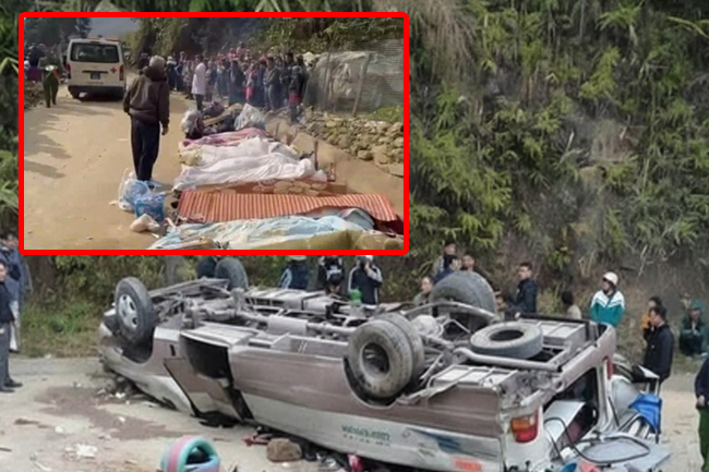 වියට්නාමයේ බිහිසුණු අනතුරක් - 9දෙනෙකු ජීවිතක්ෂයට