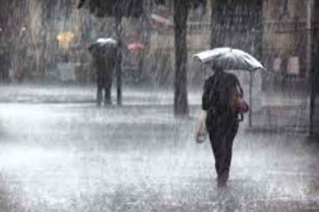 ප්‍රදේශ කිහිපයකට මි.මී. 50 ඉක්මවූ තරමක තද වැසි