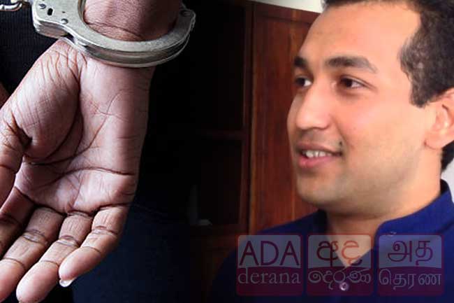 හිටපු ඇමති ජොන්ස්ටන්ගේ පුත්‍රයා අත්අඩංගුවට