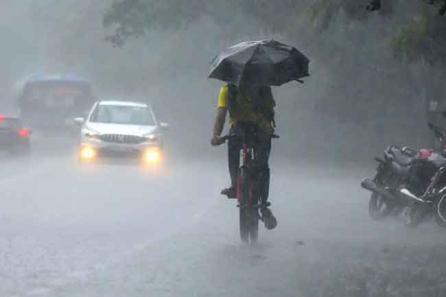 අලුත්ම කාලගුණ අනාවැකිය - ප්‍රදේශ කිහිපයකට මි.මී 75 ඉක්මවූ වැසි