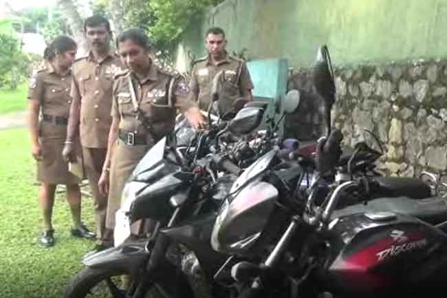 කුලියට ගත් යතුරුපැදි වංචනිකව විකිණු අයෙක් අත්අඩංගුවට