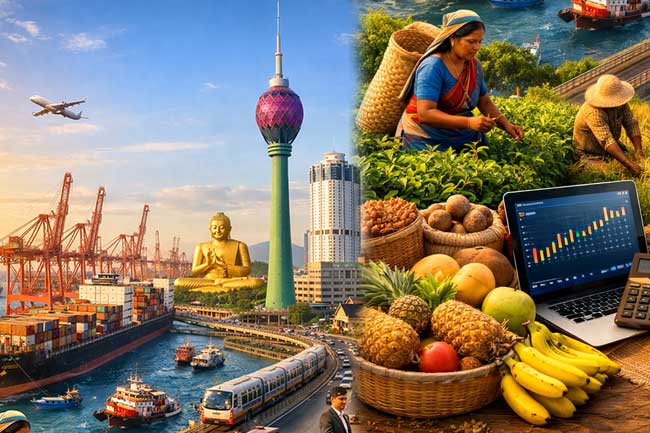 2025දී ශ්‍රී ලංකාවේ කැපී පෙනෙන ආර්ථික තත්ත්වයක්