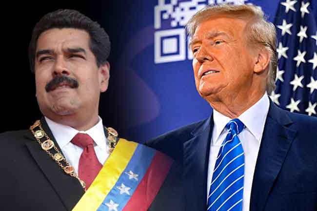 වෙනිසියුලානු ජනාධිපති අල්ලා ගත් හැටි ට්‍රම්ප් කියයි