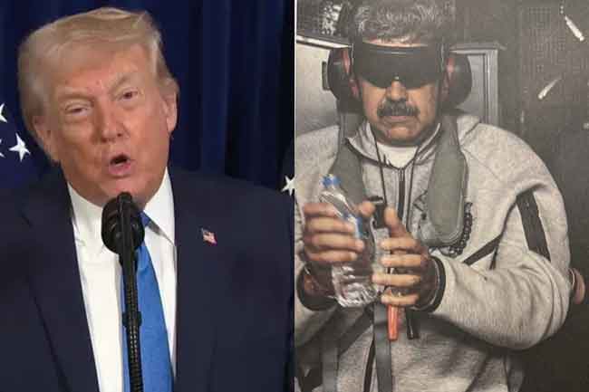 වෙනිසියුලාවේ පාලනය එක්සත් ජනපදය යටතට ගන්නා බව ට්‍රම්ප්ගෙන් ප්‍රකාශයක් 