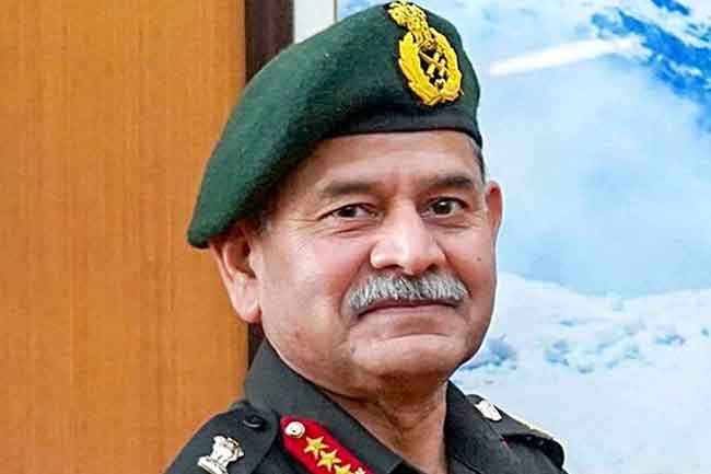 ඉන්දීය හමුදාපති ශ්‍රී ලංකාවේ සංචාරයක