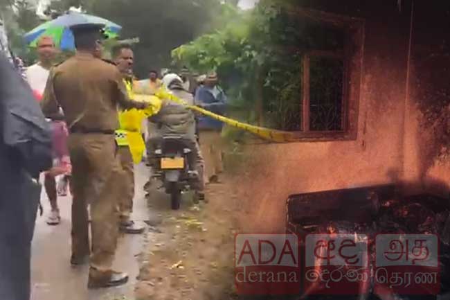 ගලෙන්බි﻿ඳුණුවැව ඛේදවාචකය - බරපතළ තුවාල ලැබූ මවටත් දිවි අහිමි වෙයි