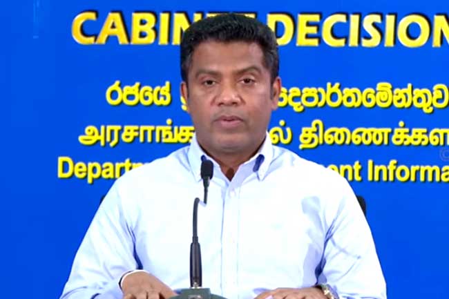කැබිනට් තීරණ මෙතැනින්