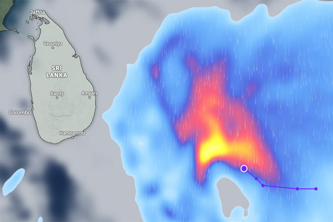 කාලගුණයෙන් රතු නිවේදනයක්