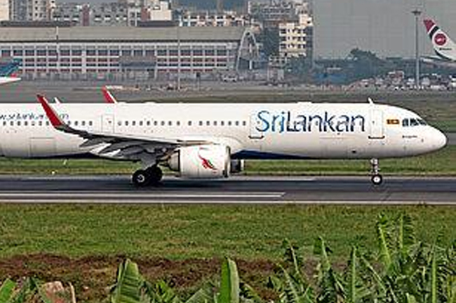 කුවේට් බලා පිටත්ව ගිය ශ්‍රීලන්කන්  ගුවන් යානයක් ආපසු ගෙන්වා ගනී