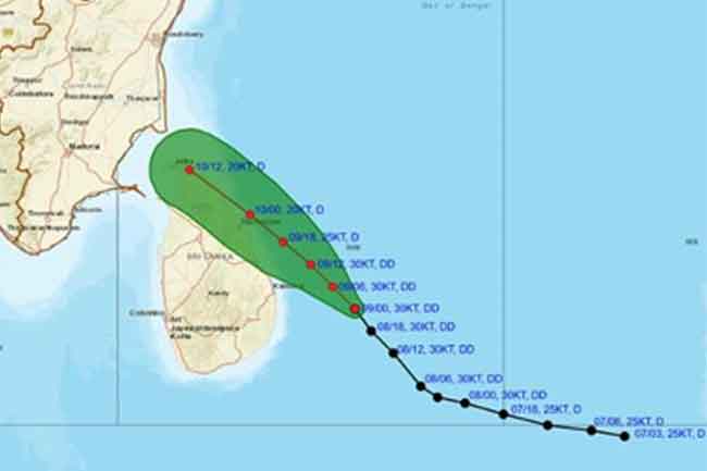 ගැඹුරු පීඩන අවපාතය ගැන නවතම දැනුම්දීමක්