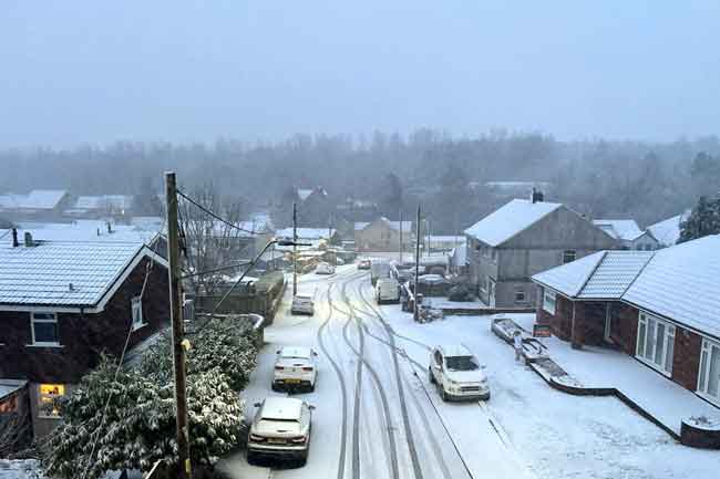 එංගලන්තයේ කාලගුණය දරුණු අතට