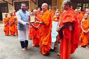 ඉන්දියාවෙන් බානගල පිරිවෙනට ආධාර