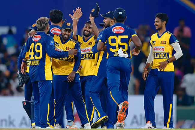 ශ්‍රී ලංකාවට ලකුණු 14ක තියුණු ජයක්