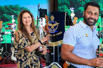 ලක්මාල් හා ප්‍රවීණා මෝන්සූන් ගොල්ෆ් තරගාවලියේ ශූරතා දිනති