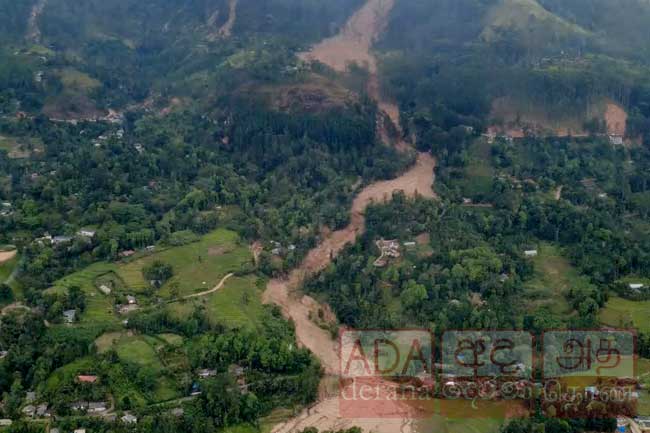 චන්ද්‍රිකා ඡායාරූප විශ්ලේෂණයෙන් නායයෑම් 4,800ක් හඳුනාගනී