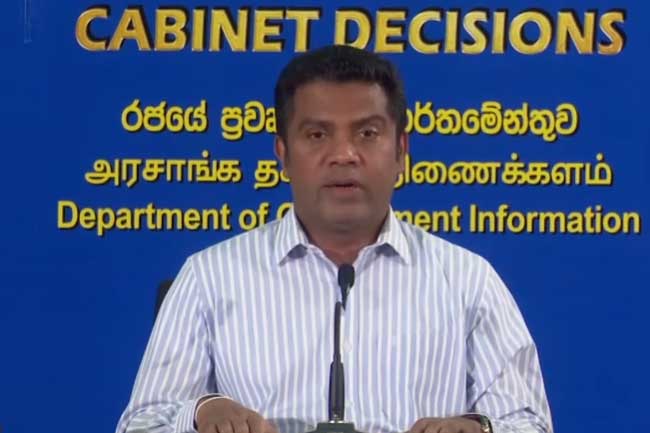 කැබිනට් තීරණ මෙතැනින්
