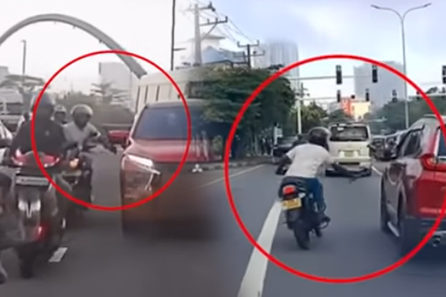 බත්තරමුල්ලේ දී වාහනවලට  හානි කළ තරුණයා රිමාන්ඩ්