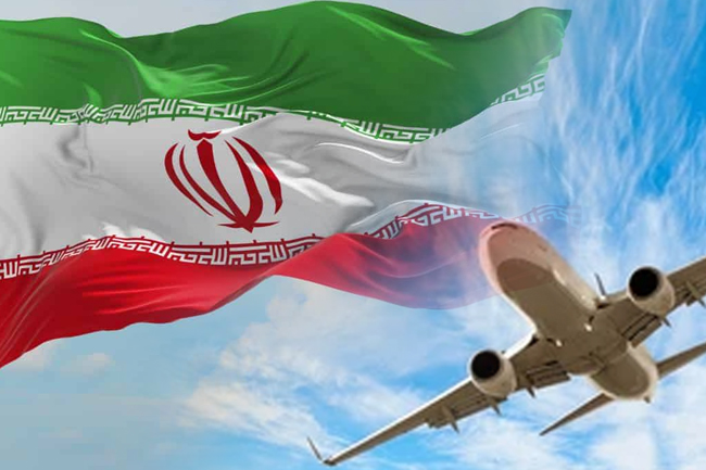 ගුවන් සමාගම් ඉරාන ගුවන් සීමාව මඟහැර යයි