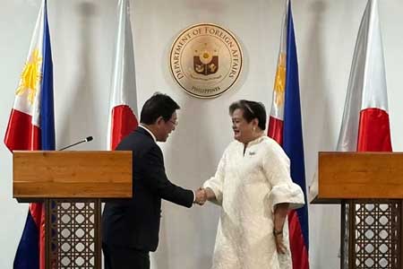 ජපානය සහ පිලිපීනය අතර නව ආරක්ෂක ගිවිසුමක්