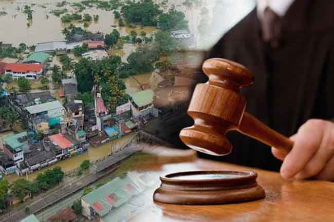 ආපදා තත්ත්වය අවම කරගැනීමට අපොහොසත් වීම ගැන ගොනුකළ පෙත්සමක් සලකාබැලීමට දිනදෙයි