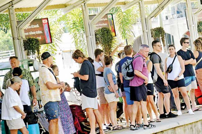 2025 වසරේ වැඩිම සංචාරකයින් පිරිසක් ඉන්දියාවෙන්