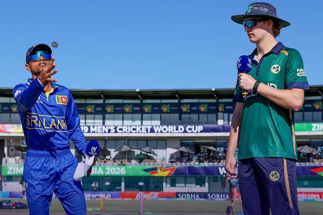 කාසියේ වාසිය ශ්‍රී ලංකා යොවුන් කණ්ඩායමට