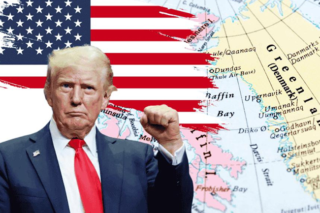 ග්‍රීන්ලන්තය රකින යුරෝපා රටවලට  ට්‍රම්ප්ගෙන් අනතුරු ඇඟවීම්