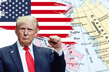 ග්‍රීන්ලන්තය රකින යුරෝපා රටවලට  ට්‍රම්ප්ගෙන් අනතුරු ඇඟවීම්