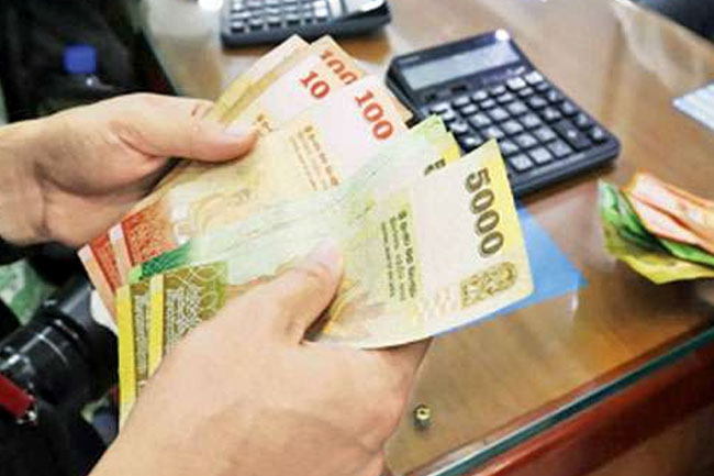 පෞද්ගලික අංශයේ අවම වැටුප ඉහළට