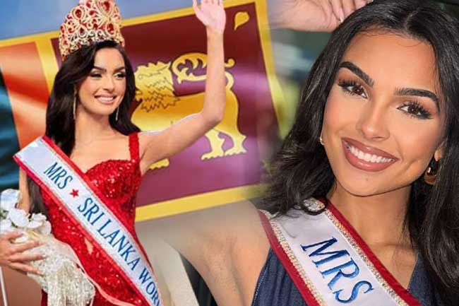 41 වන ලෝක විවාහක රූ රැජින තරගාවලියට සබීනා දිවයිනෙන් පිටව යයි