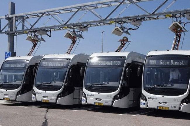 චීනයෙන් ශ්‍රී ලංකාවට විදුලි බස් රථ 100ක් 