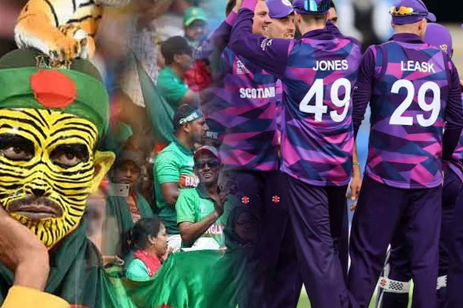 T20 ලෝක කුසලානයට ස්කොට්ලන්තයට වරම් - බංග්ලාදේශ විසිවෙයි
