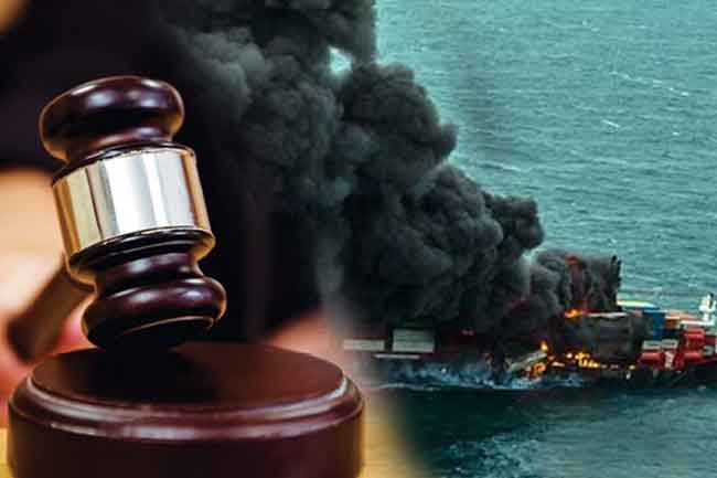 එක්ස්ප්‍රස් පර්ල් නෞකාවේ දේශීය නියෝජිත සමාගමේ අධ්‍යක්ෂවරුන්ට දුන් නියෝගය