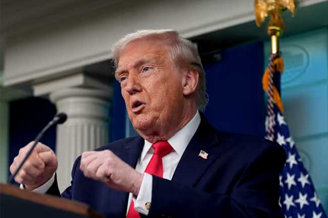 ට්‍රම්ප් දකුණු කොරියාවට එරෙහි වෙයි – ආනයන සඳහා සියයට 25ක තීරු බද්දක්