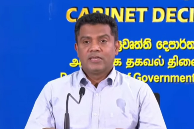 කැබිනට් තීරණ මෙතැනින්