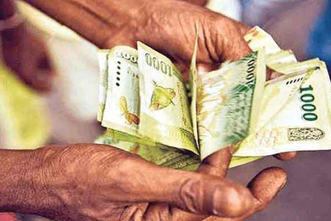 අස්වැසුම ජනවාරි මස දීමනාව  හෙට ගිණුම්වලට