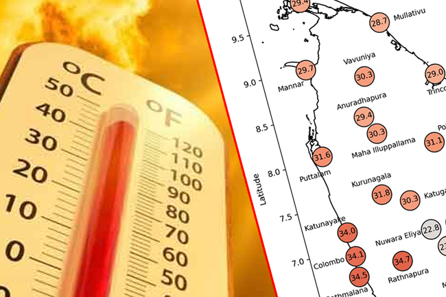 නැවතත් උපරිම උෂ්ණත්වය රත්නපුරයට