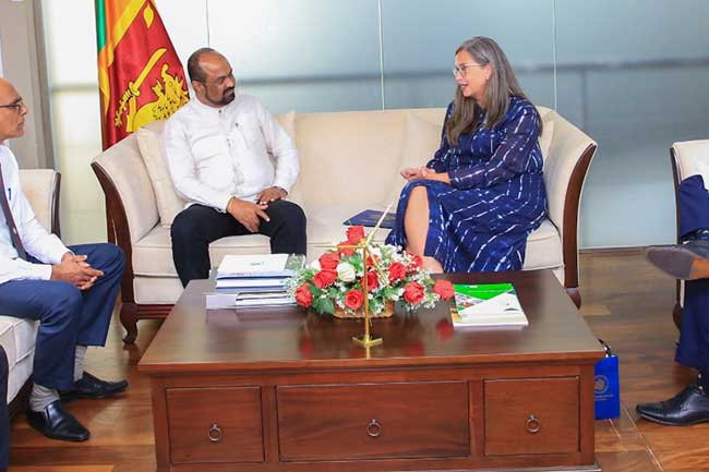 අමෙරිකාව හා ශ්‍රී ලංකාව අතර බලශක්ති සබඳතා වර්ධනය කර ගැනීමට සාකච්ඡා