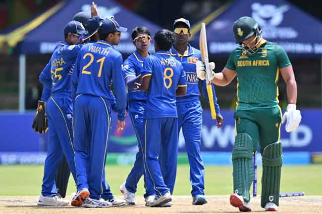 ශ්‍රී ලංකා යෞවනයෝ දකුණු අප්‍රිකානු සටන දිනති